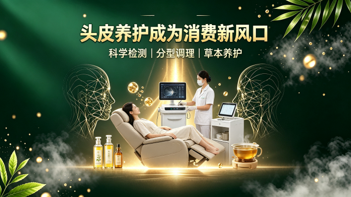 养发行业新趋势｜头皮养护正在成为消费新风口