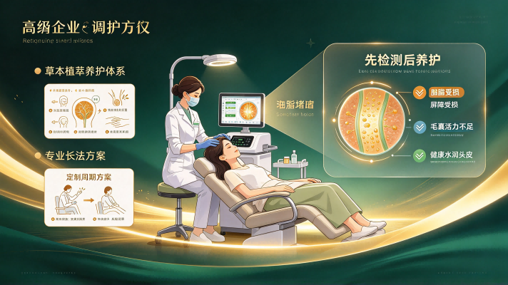 神草传奇：不止舒缓放松，养发馆真正价值是长期头皮调理